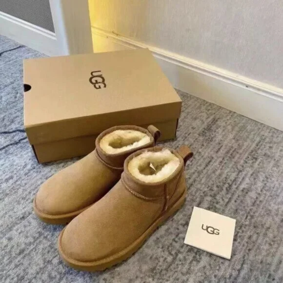 UGG Classic Ultra Mini Water-Resistant Booties Women's - Picture 7 of 7